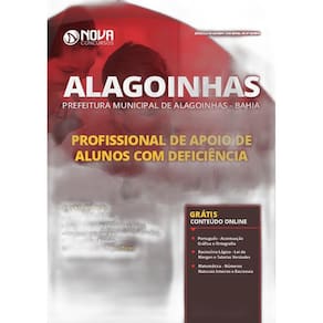 Apostila Alagoinhas Ba - Apoio De Alunos Com Deficiência