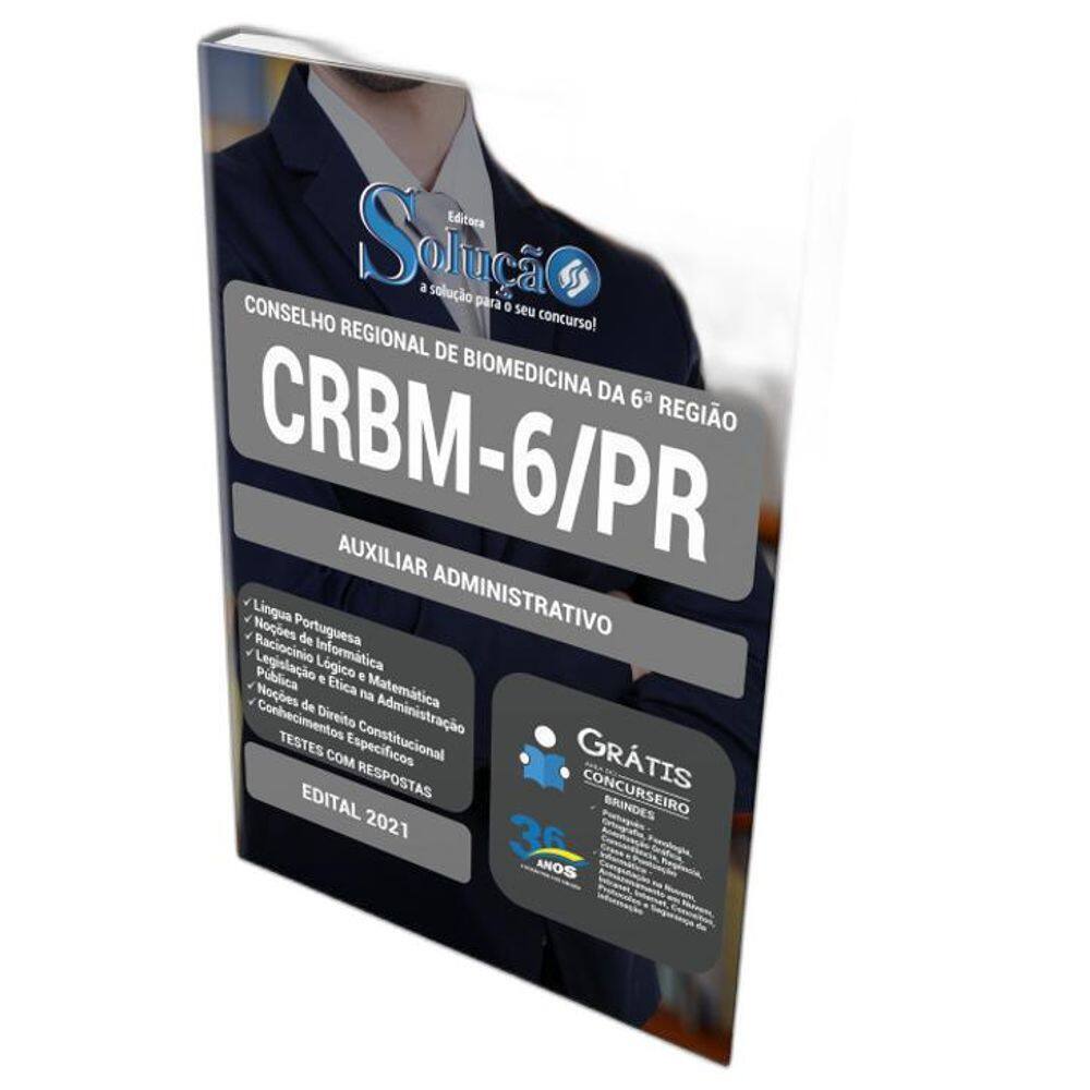Apostila Crbm 6 - Auxiliar Administrativo