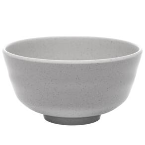Bowl Melamina Ceviche Shimeji 350ml Cinza Lyor Tóquio Granilite Tigela Redonda Oriental