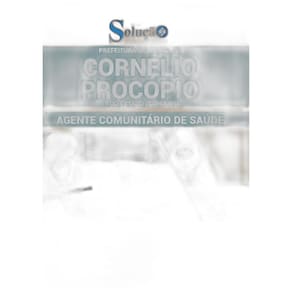 Apostila Cornélio Procópio Pr - Agente Comunitário De Saúde