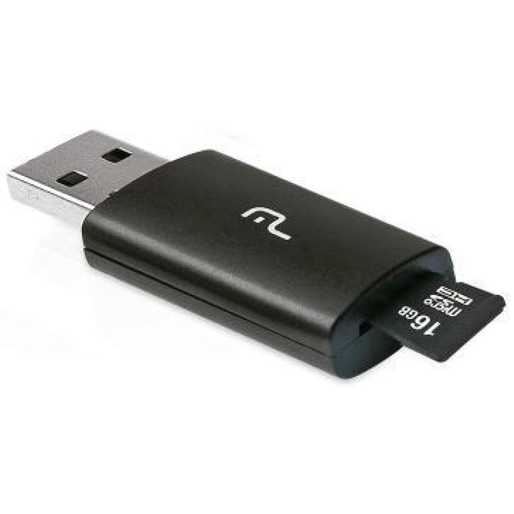 Pen Drive Com Cartão De Memoria de 16gb - Multilaser
