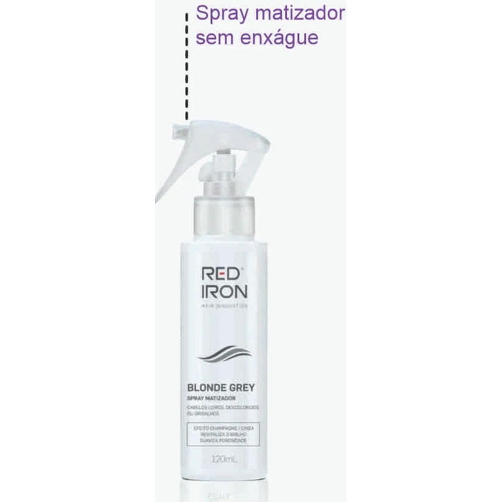 Red Iron Blonde Grey Spray Matizador 120Ml
