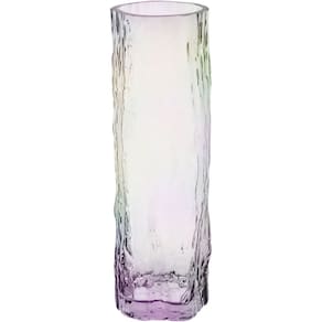 VASO DECORATIVO ENFEITE CASA TRONCO HOME&CO VIDRO 30x10x10cm TRANSPARENTE