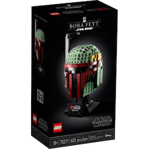Capacete LEGO Star Wars Boba Fett 75277 para maiores de 18 anos