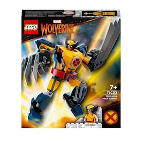 Kit de construção LEGO Super Heroes Marvel Wolverine Mech 76202
