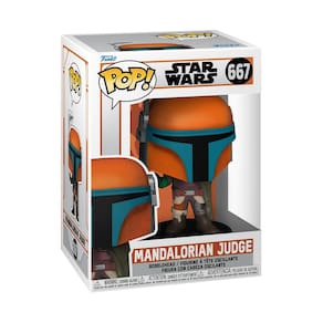 Funko Pop Star Wars A figura do juiz Mandaloriano Mandaloriano