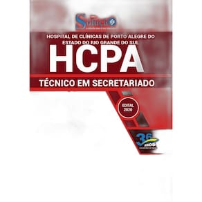 Apostila Hcpa Rs - Técnico Em Secretariado Porto Alegre