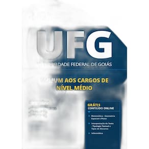 Apostila UFG 2019 Comum aos Cargos de Nível Médio