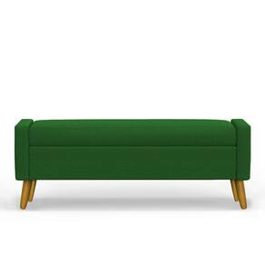 Recamier Bau Paris 1,60m Suede Verde - Inova Decor