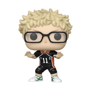 Funko Pop! Animação Haikyu! Boneco de vinil Kei Tsukishima