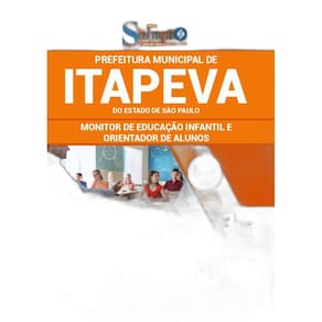 Apostila Itapeva Sp 2019 Monitor E Orientador De Alunos