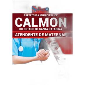 Apostila Prefeitura Calmon Sc - Atendente De Maternal