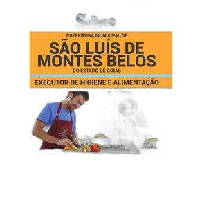 Apostila São Luís de Montes Belos 2019 Executor de Higiene