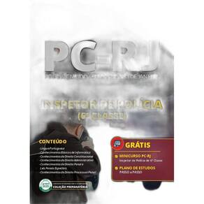 Apostila Concurso Pc Rj - Inspetor De Polícia 6ª Classe