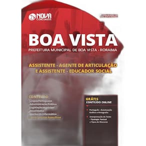 Apostila Pref Boa Vista-Rr 2019 - Educador Social