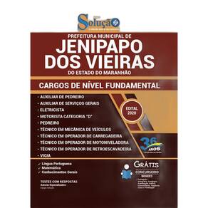 Apostila Jenipapo Dos Vieiras Ma - Ensino Fundamental