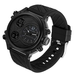 Relógio De Pulso Militar Sports Digital 3002 Preto