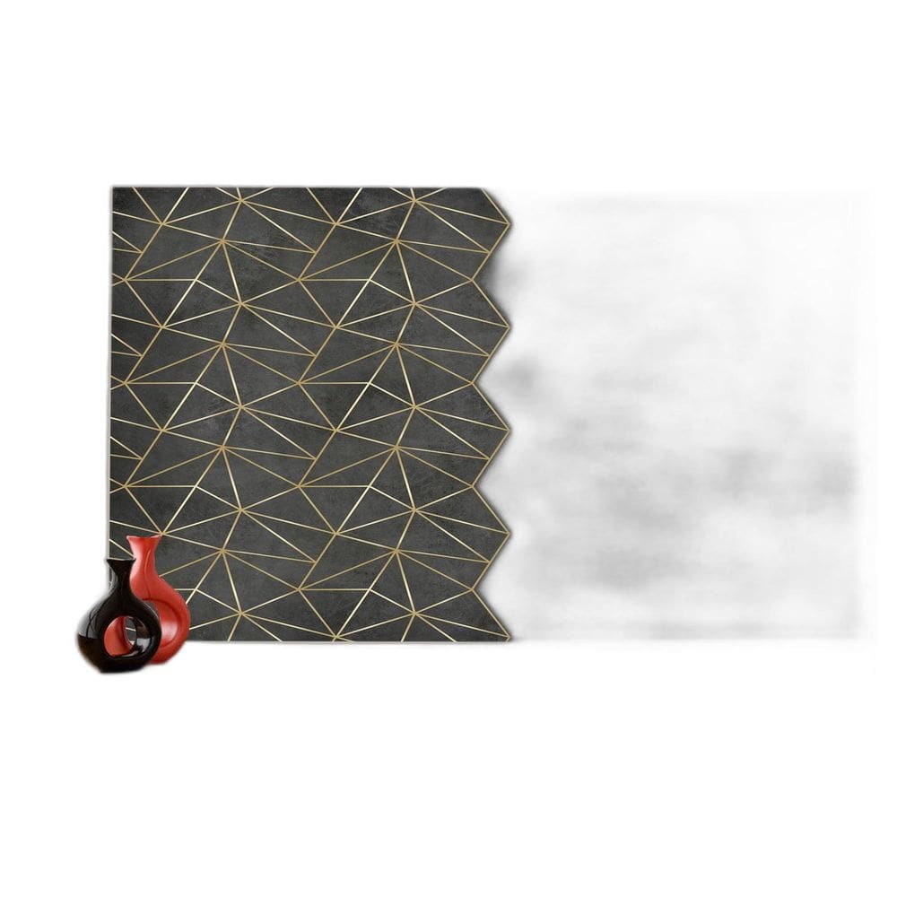 Papel De Parede 3D Concreto Queimado Risco Bege 3,5M Kkt82