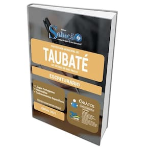 Apostila Prefeitura Taubaté Sp - Escriturário