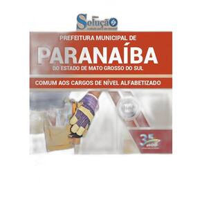 Apostila Paranaíba Ms 2019 Cargos De Nível Alfabetizado