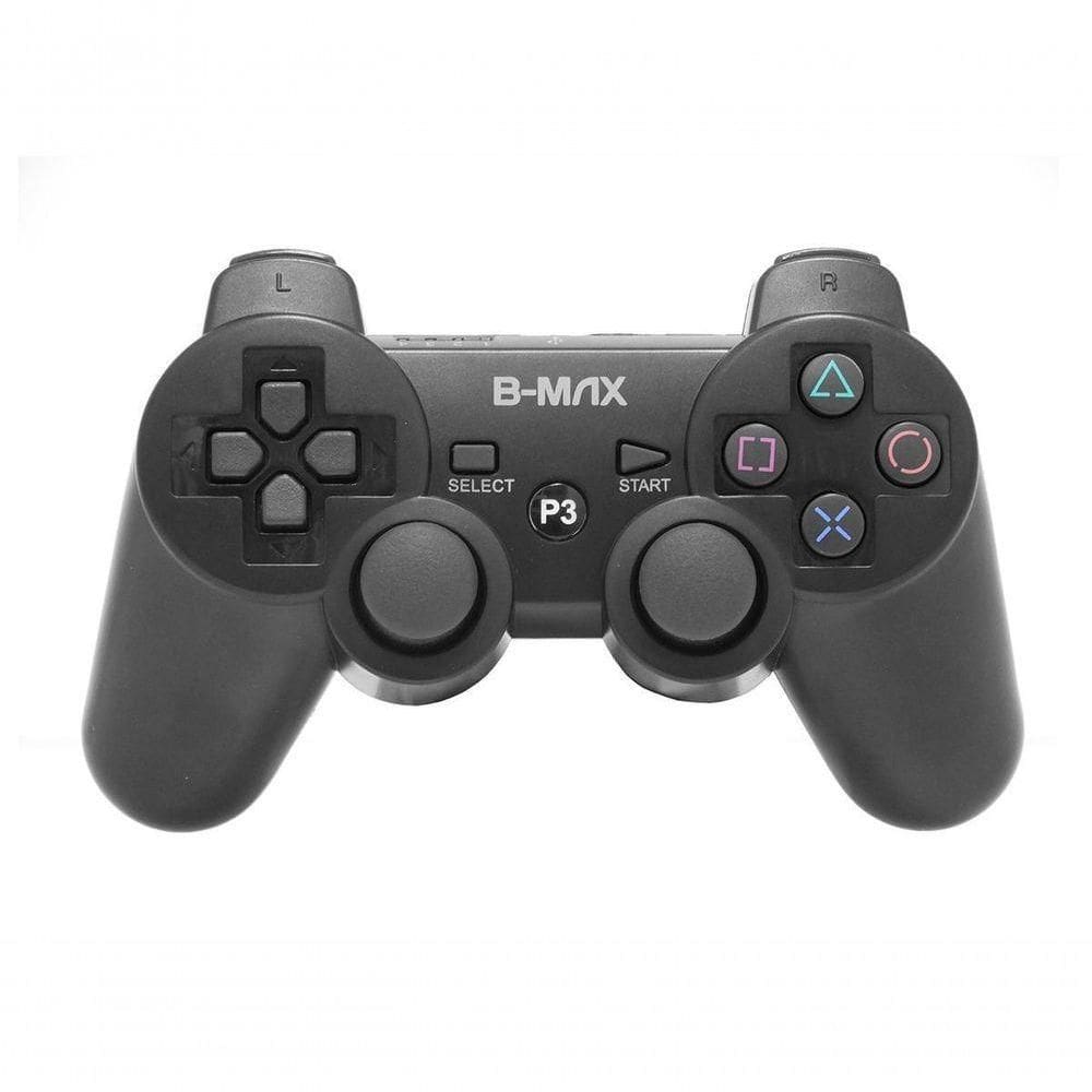 Controle PS3 Sem Fio Preto B-max
