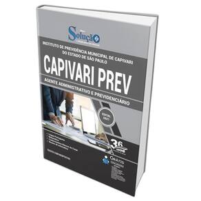 Apostila Capivari Prev Agente Administrativo Previdenciário