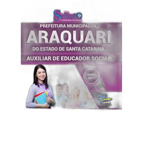 Apostila Prefeitura Araquari Sc - Auxiliar Educador Social