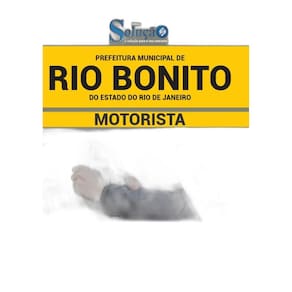 Apostila Prefeitura Rio Bonito Rj 2019 - Motorista