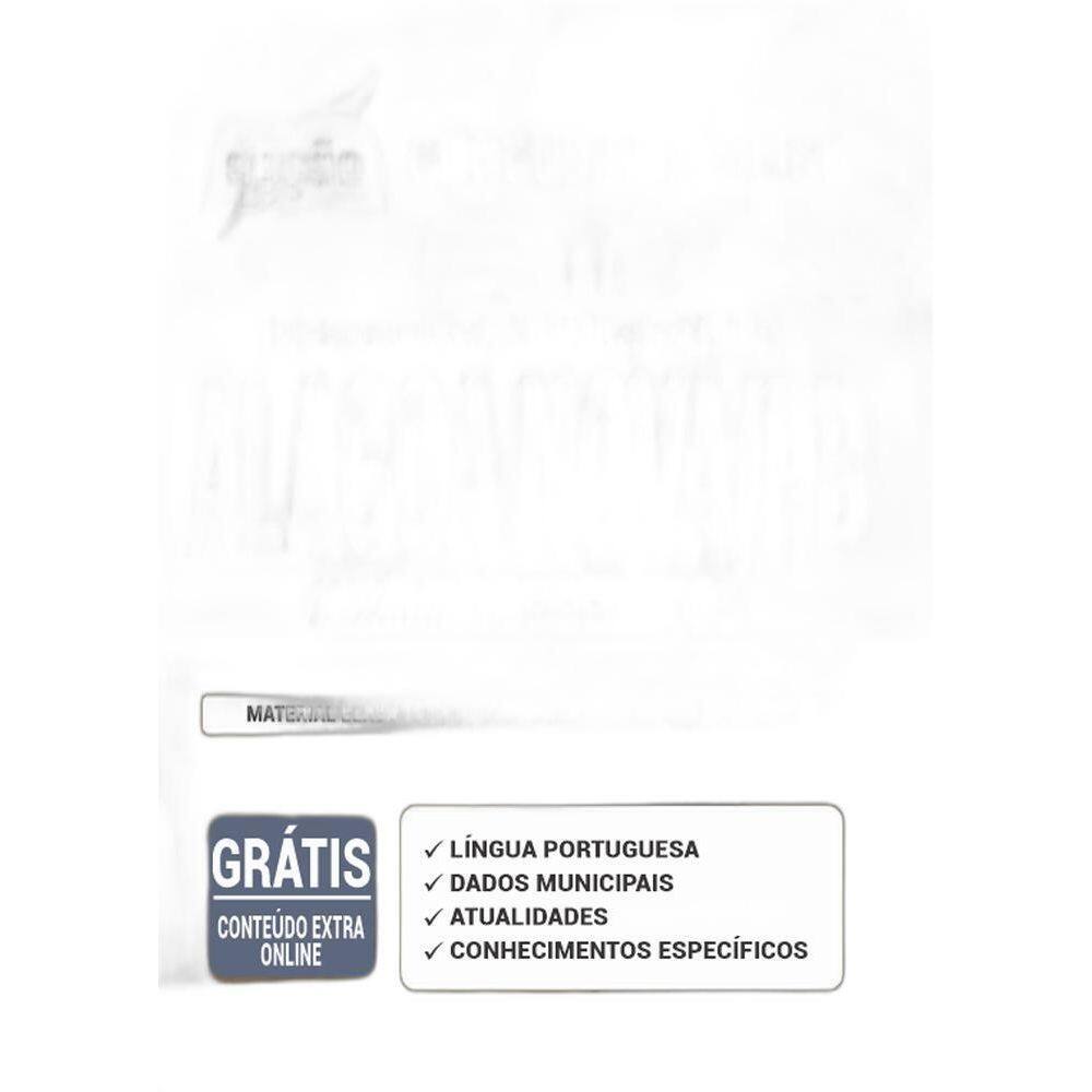 Apostila Prefeitura Alagoa Nova Pb - Auxiliar De Serviços