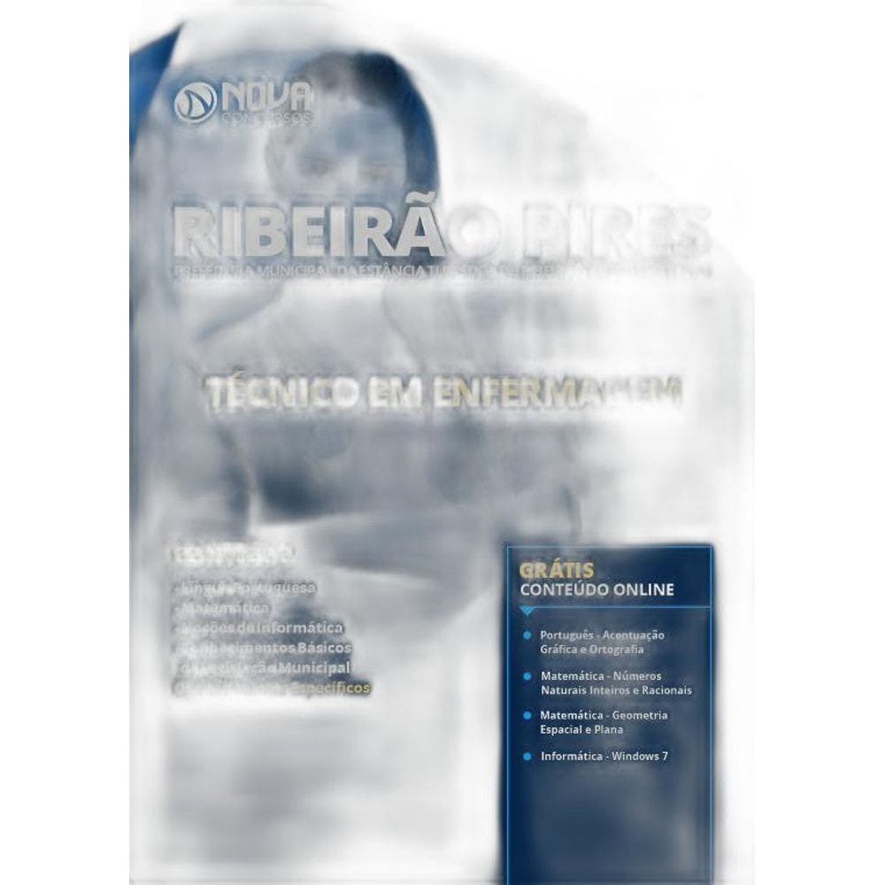 Apostila Ribeirão Pires-Sp 2020 - Téc Enfermagem