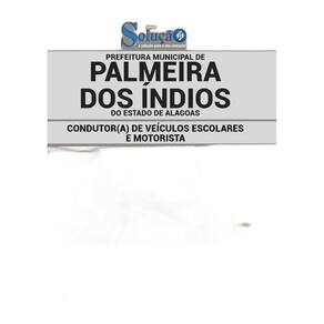 Apostila Palmeira Dos Índios - Condutor Veículos Escolares