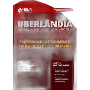 Apostila Uberlândia - Mg 2019 - Professor De Atendimento