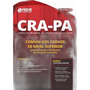 Apostila Cra-Pa 2019 - Comum Cargos Nível Superior