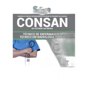 Apostila CONSAN 2019 Técnico de Enfermagem e Radiologia