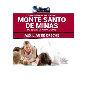 Apostila Concurso Monte Santo De Minas Mg Auxiliar De Creche