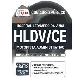 Apostila Hldv Ce Leonardo Da Vinci Motorista Administrativo