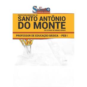 Apostila Santo Antônio do Monte MG 2019 Professor PEB I