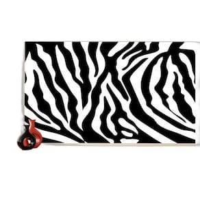 Papel De Parede 3D Textura Estampa Animal Zebra 3,5M Txt211