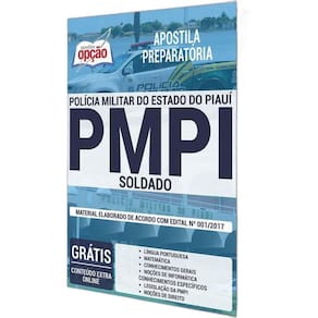 Apostila Concurso Preparatório Pm Piauí / Pi - Soldado