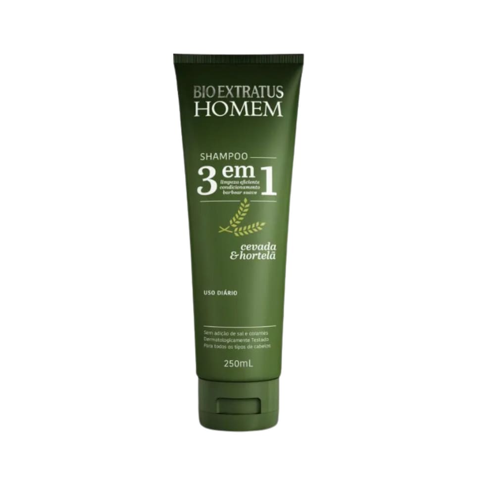 Shampoo Bio Extratus Homem 3 em 1