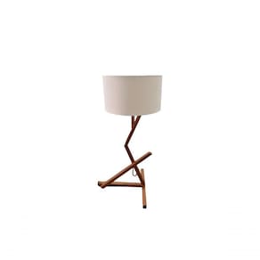 Luminária Abajur De Mesa Vintage Para Quarto Moderno Bali