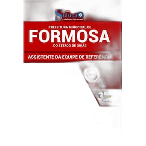 Apostila Formosa-Go 2020 Assistente De Referência