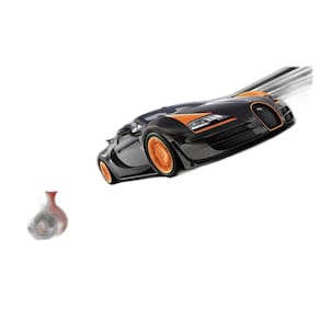 Papel De Parede 3D Carro Bugatti Veyron Pista 3,5M Car07