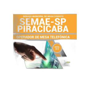 Apostila SEMAE Piracicaba 2019 Operador de Mesa Telefônica