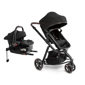 Carrinho com Bebê Conforto Travel System Mobi+ Reserva Isofix Black - Safety 1st
