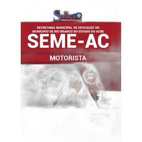 Apostila Seme Rio Branco AC - Motorista