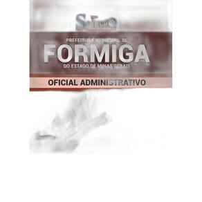 Apostila Prefeitura De Formiga Mg - Oficial Administrativo