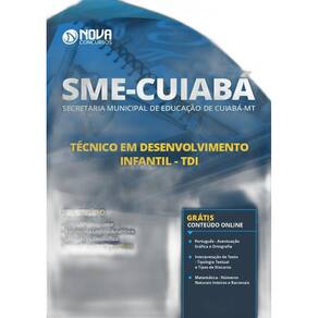 Apostila Cuiabá Mt Sme Técnico Desenvolvimento Infantil Tdi