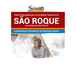 Apostila São Roque Sp - Coordenador Pedagógico De Educação