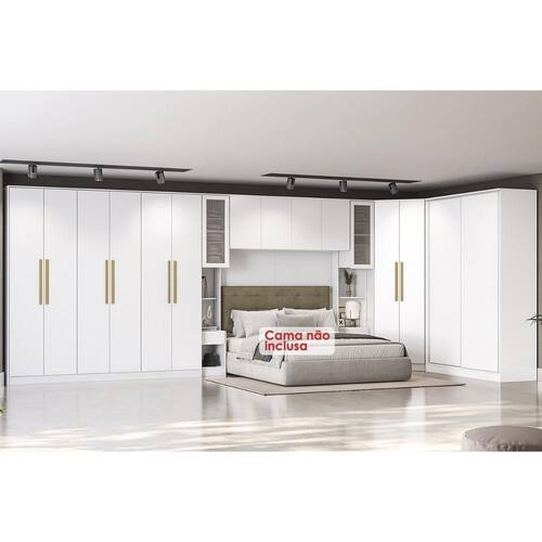Guarda Roupa Closet de Quarto Adapt 9 Peças | Casas Bahia